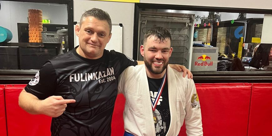 Well done to Adam on his BJJ Blue belt!