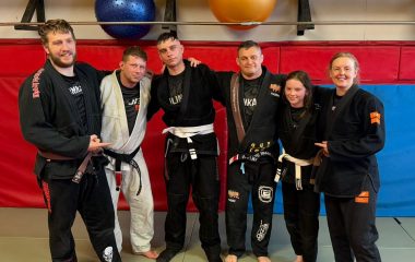 BJJ Stripe Promotion Success for Kathryn and Brandon in Bradford