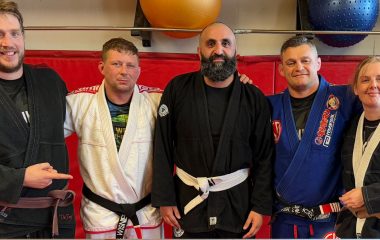 Tahir Earns His 2nd Stripe in Brazilian Jiu-Jitsu at Fulinkazan Martial Arts Club Bradford