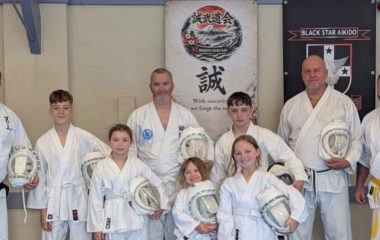 Kudo England President Visits the Midlands for Seminar and Awards Andrew Leighton His 6th Kyu Belt